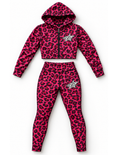 Pink leopard set