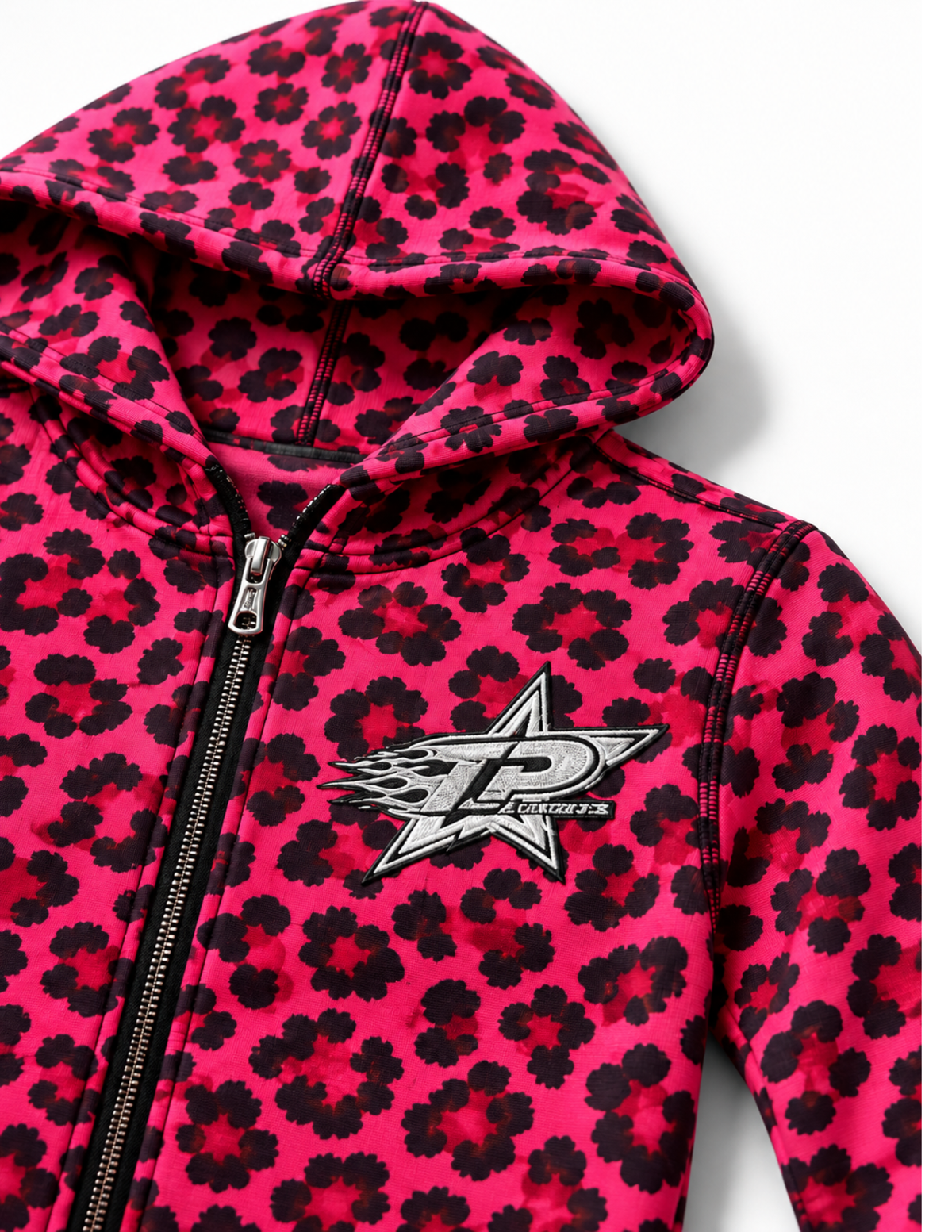 Pink leopard set