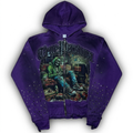 RHINESTONE HOODIE - PURPLE