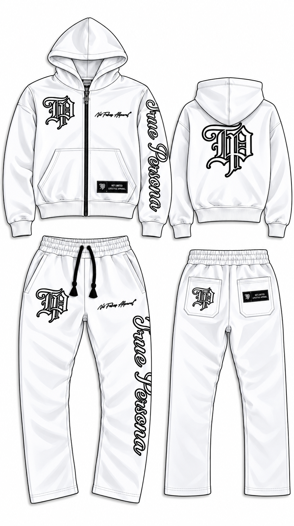 PHANTOM WHITE SWEATSUIT